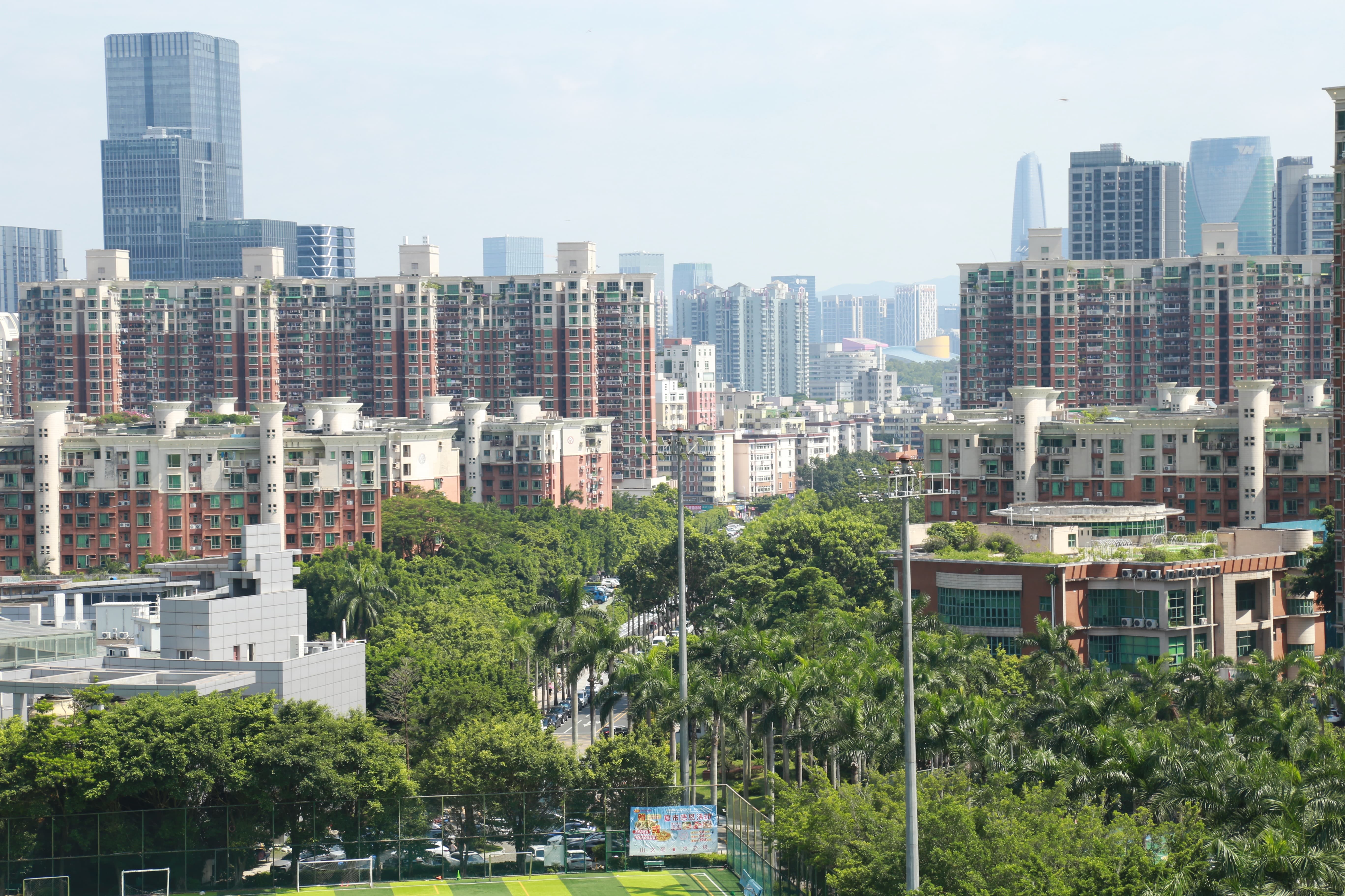 梅林水库全览